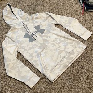 Under Armour White Camo Hoodie